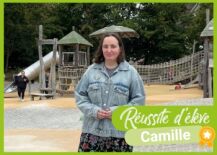 Travailler en crche - Camille a obtenu son CAP AEPE !