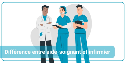 diffrence entre aide soignant et infirmier